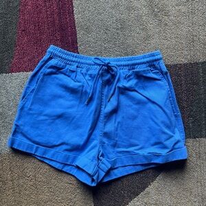 Forever 21 Electric Blue Jean Shorts